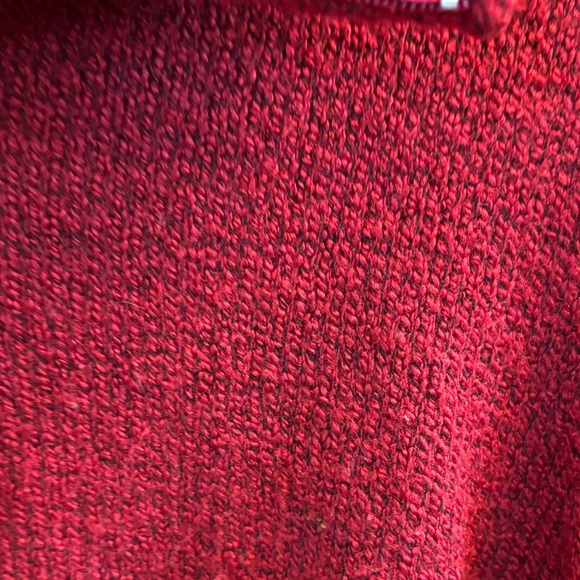 Carolyn Taylor Women's Red Cowl Neck Sweater - Picture 4 of 14